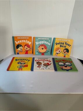 Big Words for Little People Lot Of 6 Books Learning Our World Bravery Happiness